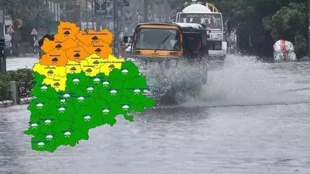 తెలంగాణలో వడగళ్ల వర్షాలకు ఆరెంజ్ అలర్ట్ – పలు జిల్లాలకు హెచ్చరిక