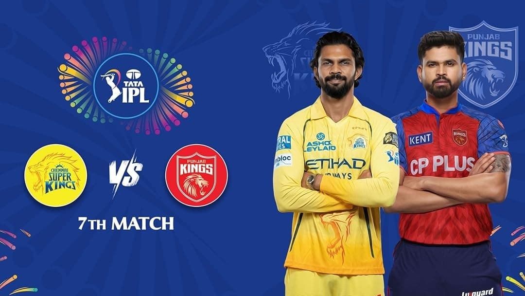 చెన్నై వేదికగా చెన్నై – పంజాబ్ జట్ల మధ్య కీలక పోరు: ఐపీఎల్‌లో ఉత్కంఠ భరిత మ్యాచ్‌కు అభిమానుల ఉత్సాహం