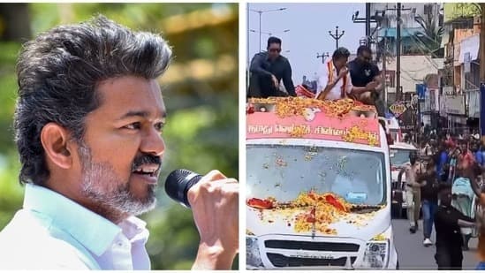పుదుచ్చేరిలో విజయ్ రోడ్ షో