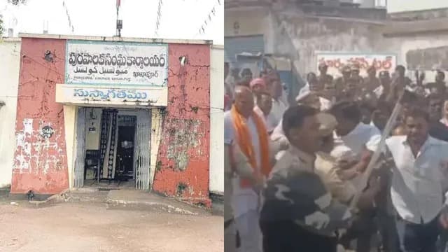 ఖానాపూర్‌లో హైటెన్షన్ వాతావరణం – చైర్మన్ ఎన్నిక గందరగోళం, పోలీసుల లాఠీచార్జ్
