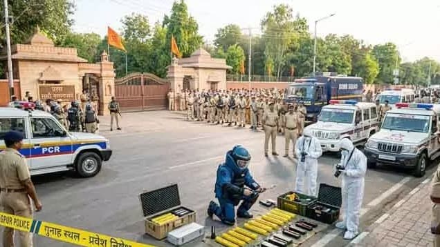 నాగ్‌పూర్‌లో పేలుడు పదార్థాల కలకలం