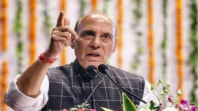 పాక్‌కు రాజ్‌నాథ్ సింగ్ గట్టి హెచ్చరిక