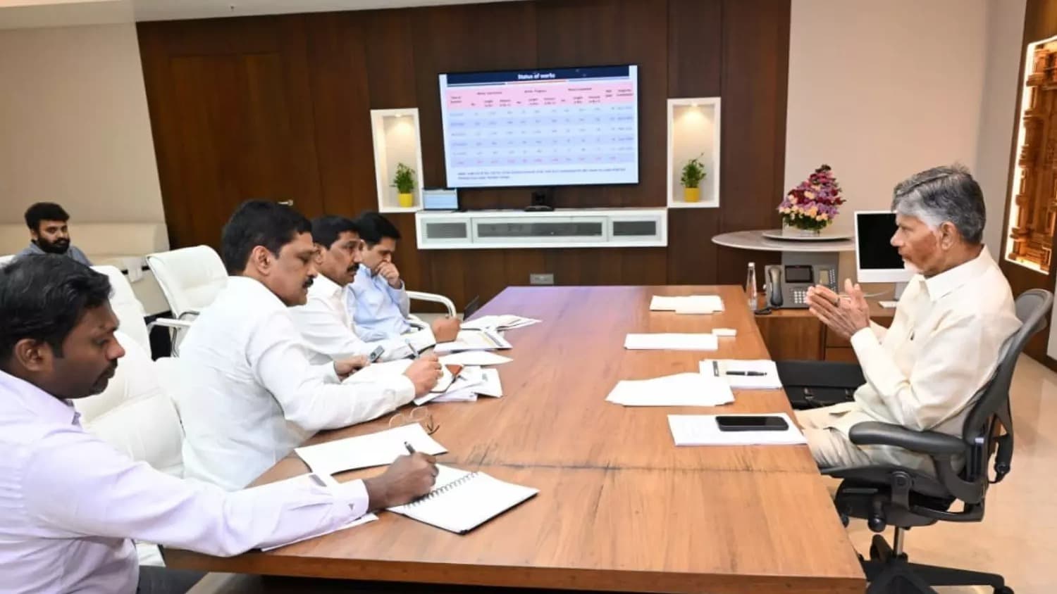 రహదారులు, రవాణాపై చంద్రబాబు సమీక్ష