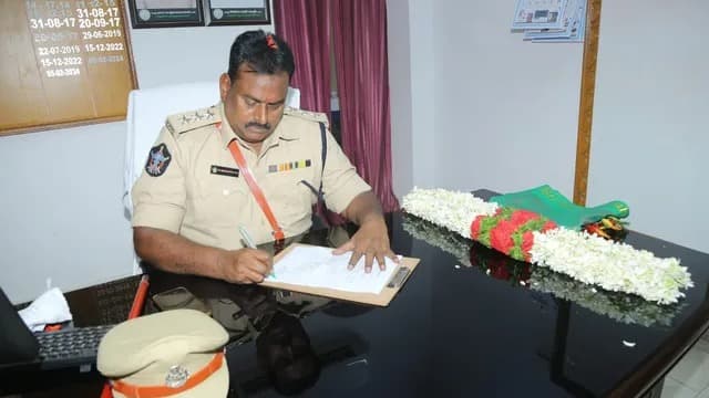నరసరావుపేట డిఎస్పీగా హనుమంతరావు నియామకం