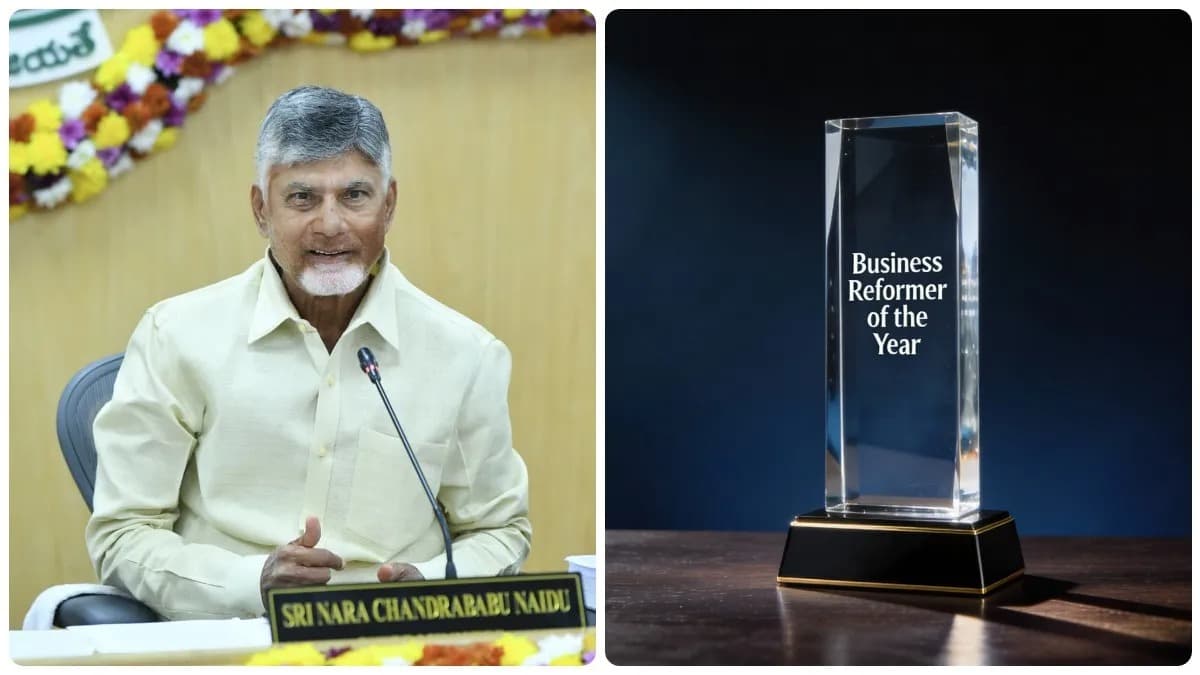 చంద్రబాబుకు ‘బిజినెస్ రిఫార్మర్ ఆఫ్ ద ఇయర్’ అవార్డు