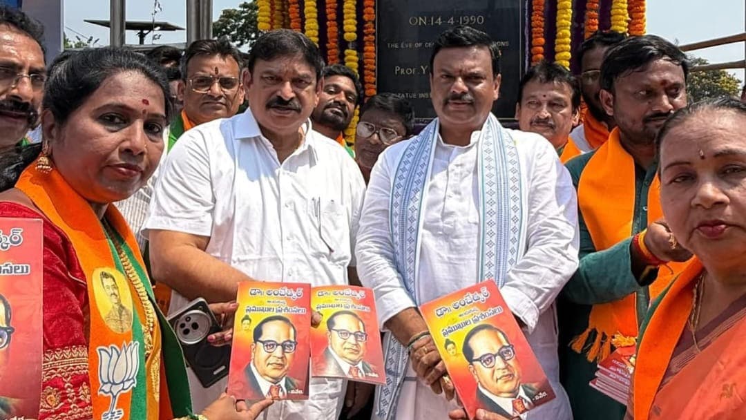 విశాఖలో ఘనంగా బీజేపీ అంబేద్కర్ జయంతి వేడుకలు