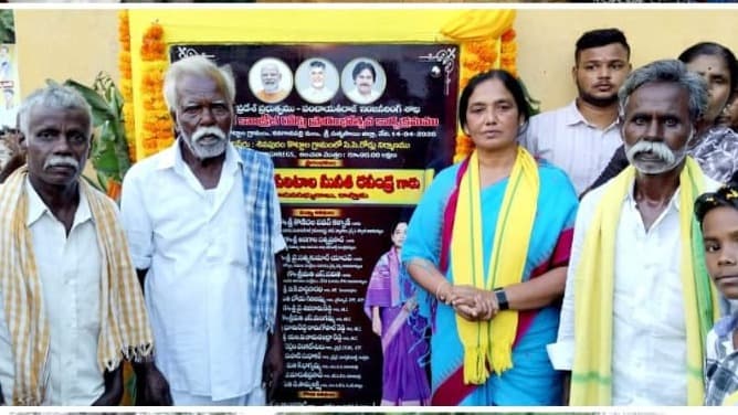 శివపురంలో సీసీ రోడ్ల ప్రారంభం, కుటుంబాలకు ఆర్థిక సహాయం
