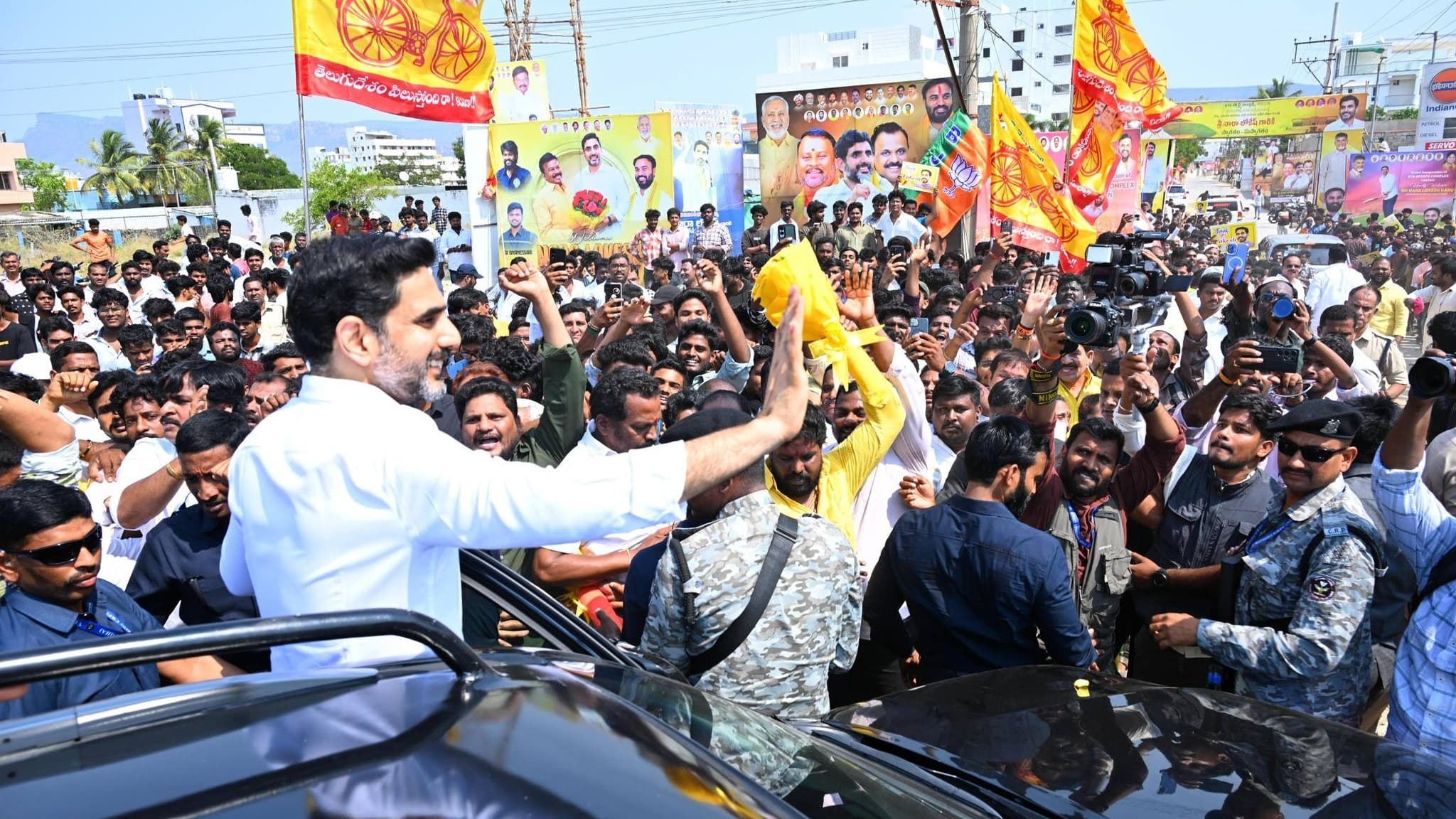 ఈ అవకాశం నా అదృష్టం కార్యకర్తలే నా బలం : నారా లోకేష్