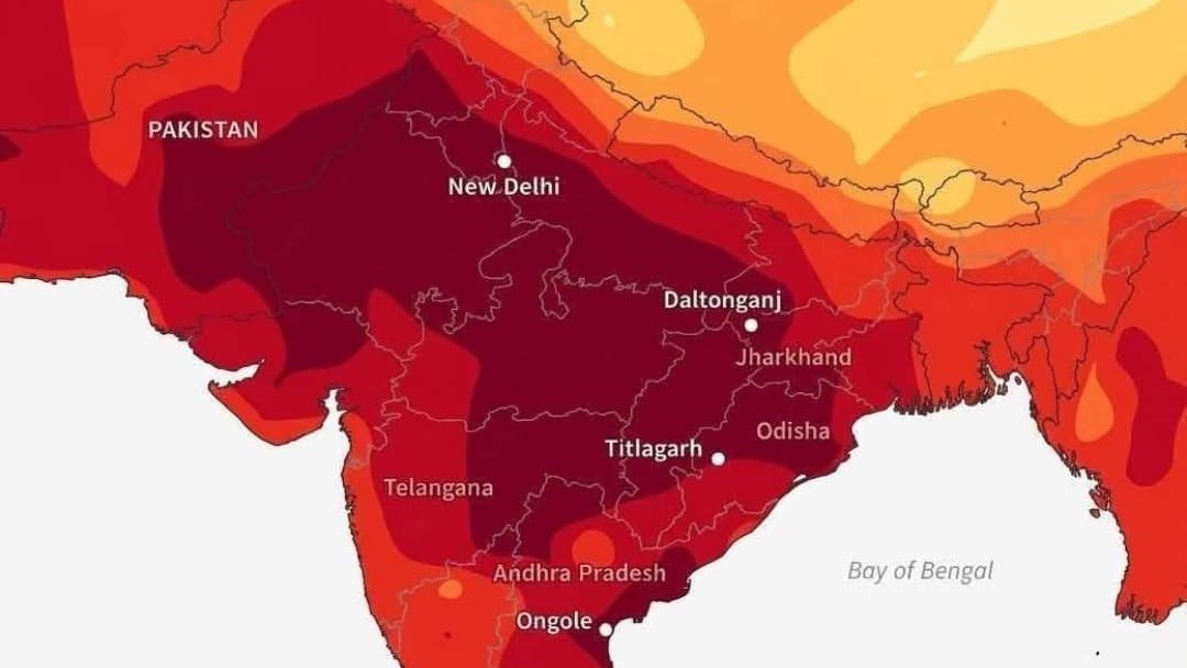 భారతదేశంలో రాబోయే రెండు వారాలు తీవ్ర ఎండల హెచ్చరిక