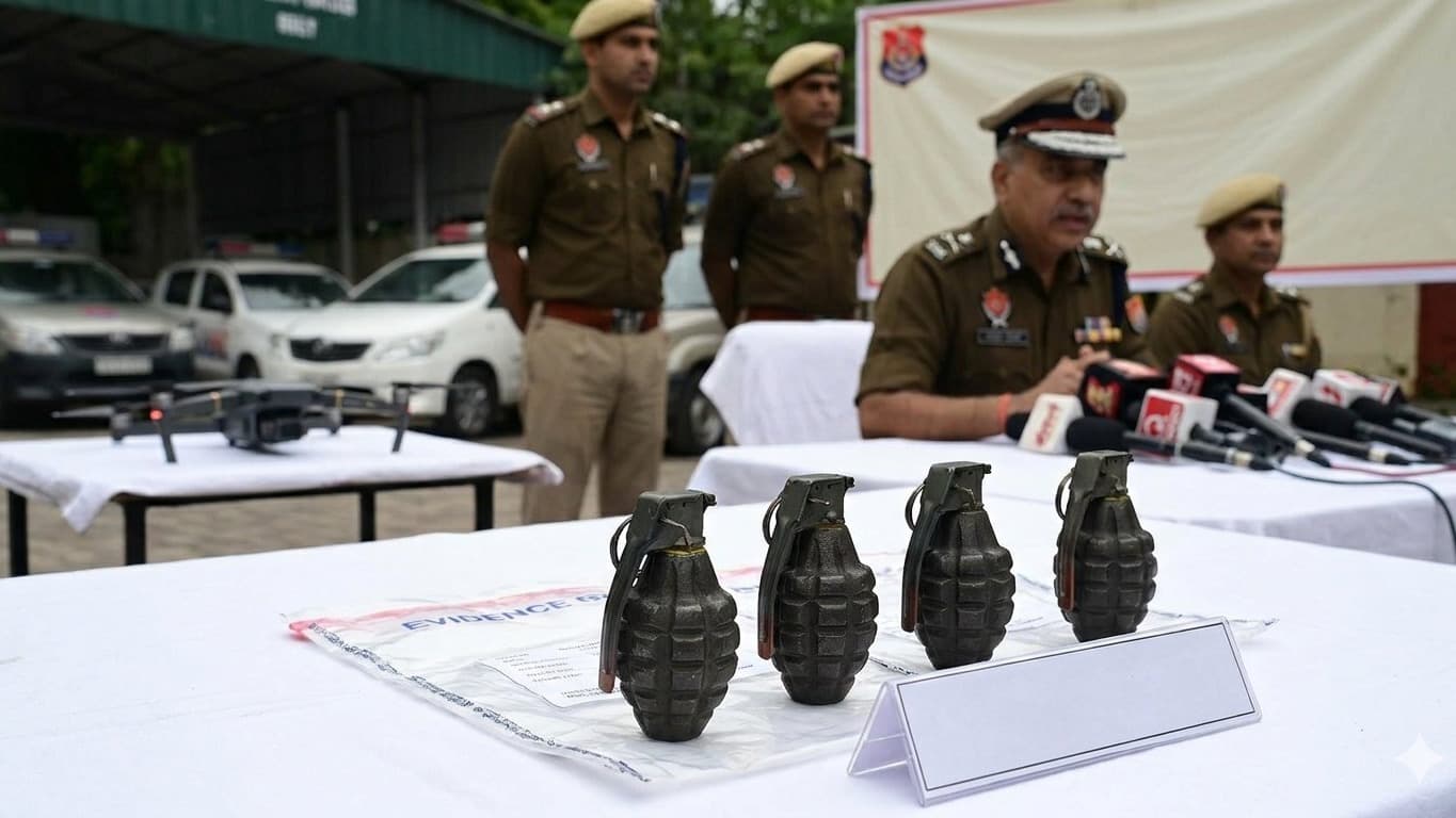 పంజాబ్‌లో పాక్ ఉగ్ర కుట్ర భగ్నం