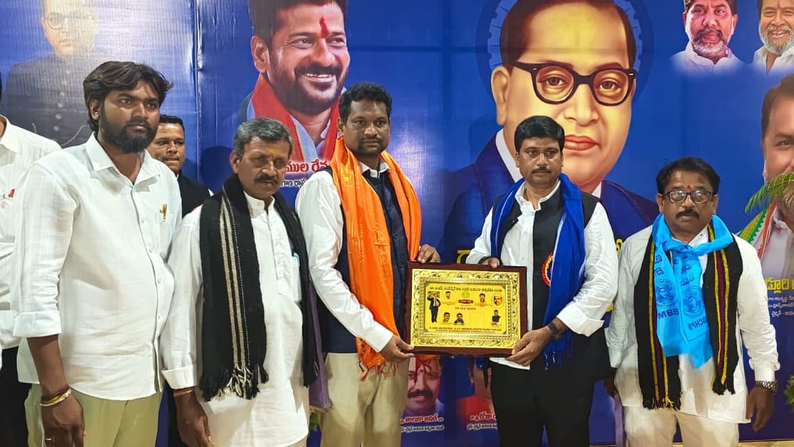 దళితరత్న బిరుదుతో గంటా రామకృష్ణకు సత్కారం