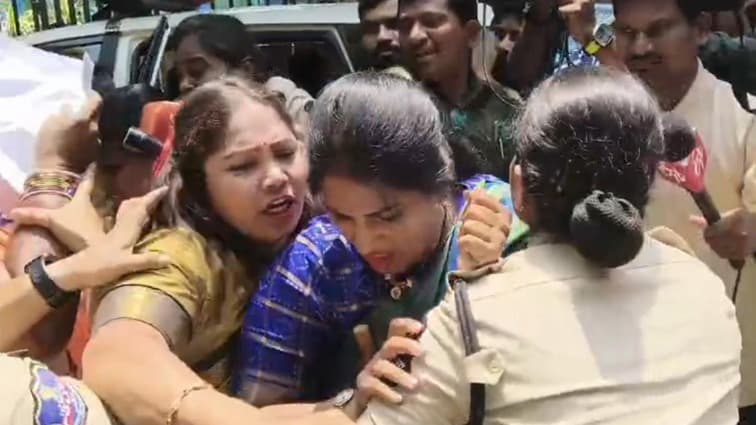 సీఎం రేవంత్ రెడ్డి ఇంటి వద్ద ఉద్రిక్తత..