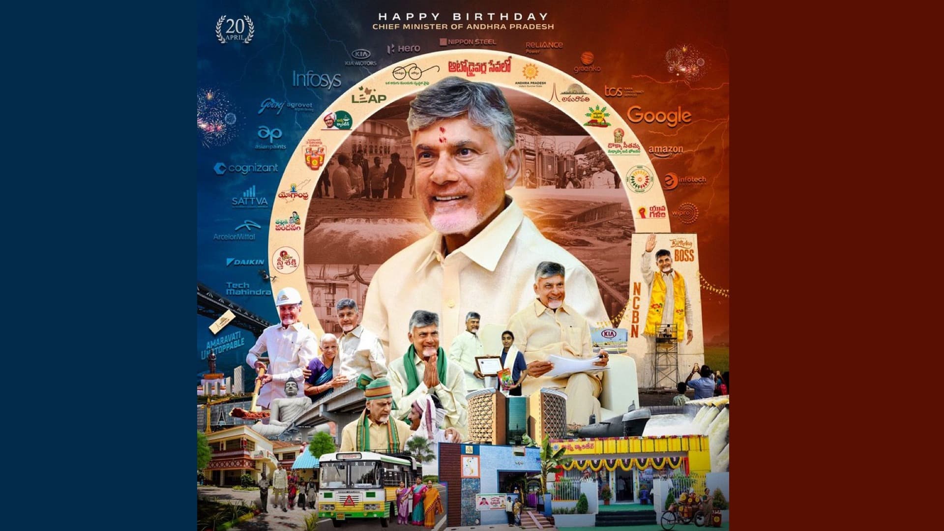 #CBNsirBirthdayCDP ట్రెండ్‌లో సీడీపీ
