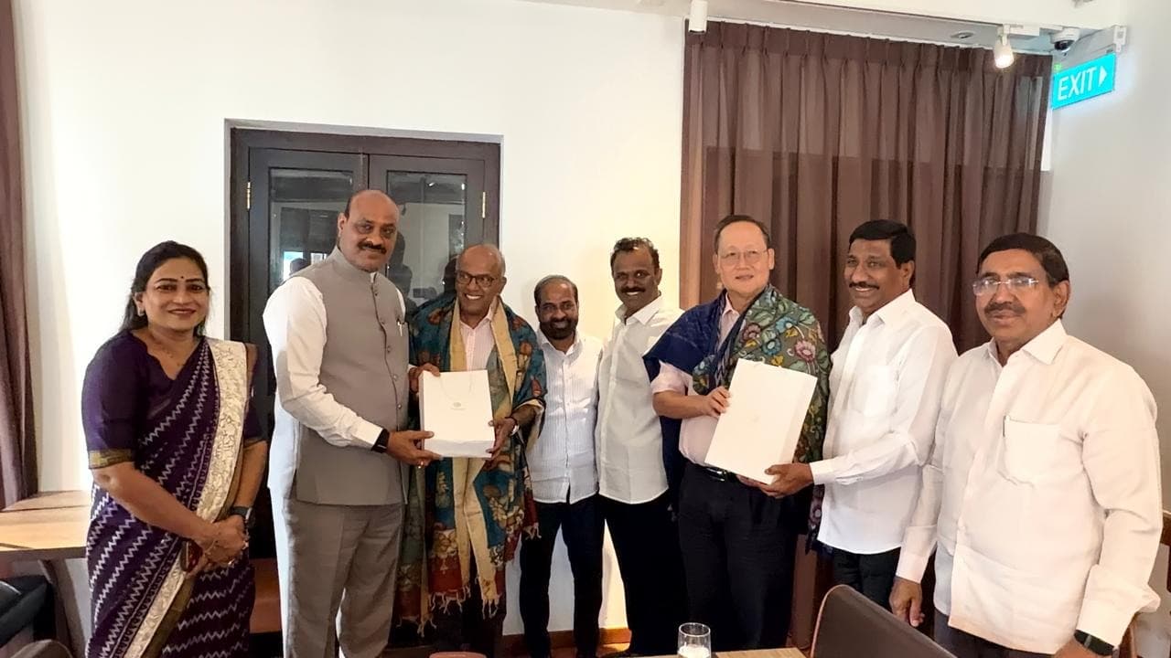 సింగపూర్ లో కొనసాగుతున్న ఏపీ మంత్రుల బృందం పర్యటన