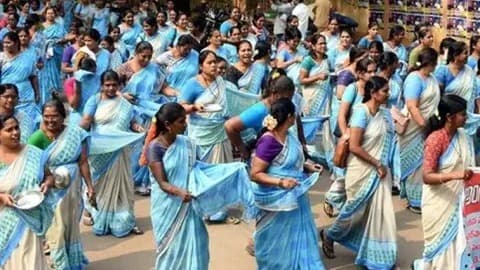 ఏపీవ్యాప్తంగా అంగన్‌వాడీ ఉద్యోగుల భారీ ధర్నా