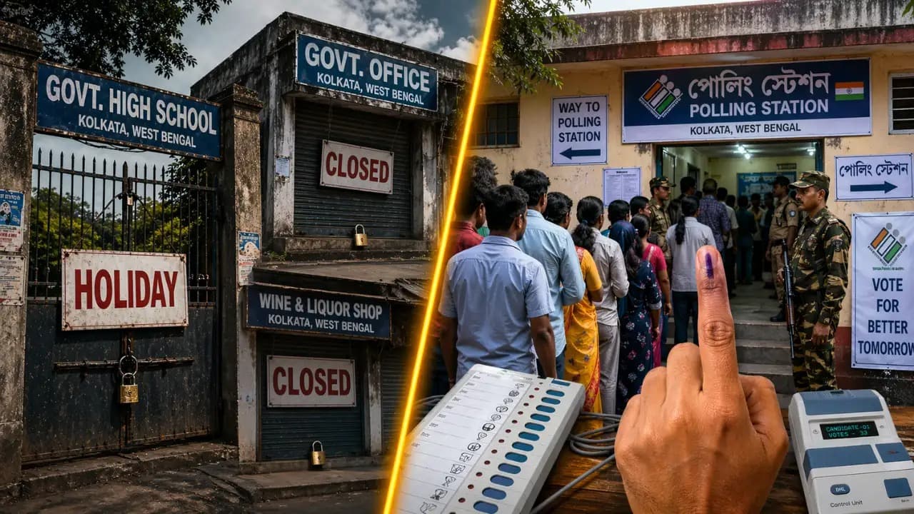 తమిళనాడు, పశ్చిమ బెంగాల్‌లో కొనసాగుతున్న అసెంబ్లీ ఎన్నికల పోలింగ్