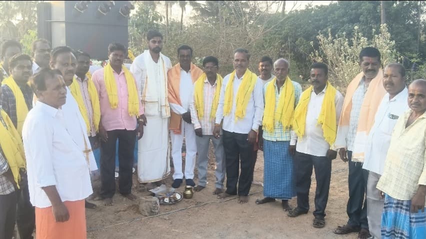 టి సదమూరులో నరసింహస్వామి ఆలయానికి కరెంటు సమస్యకు పరిష్కారం