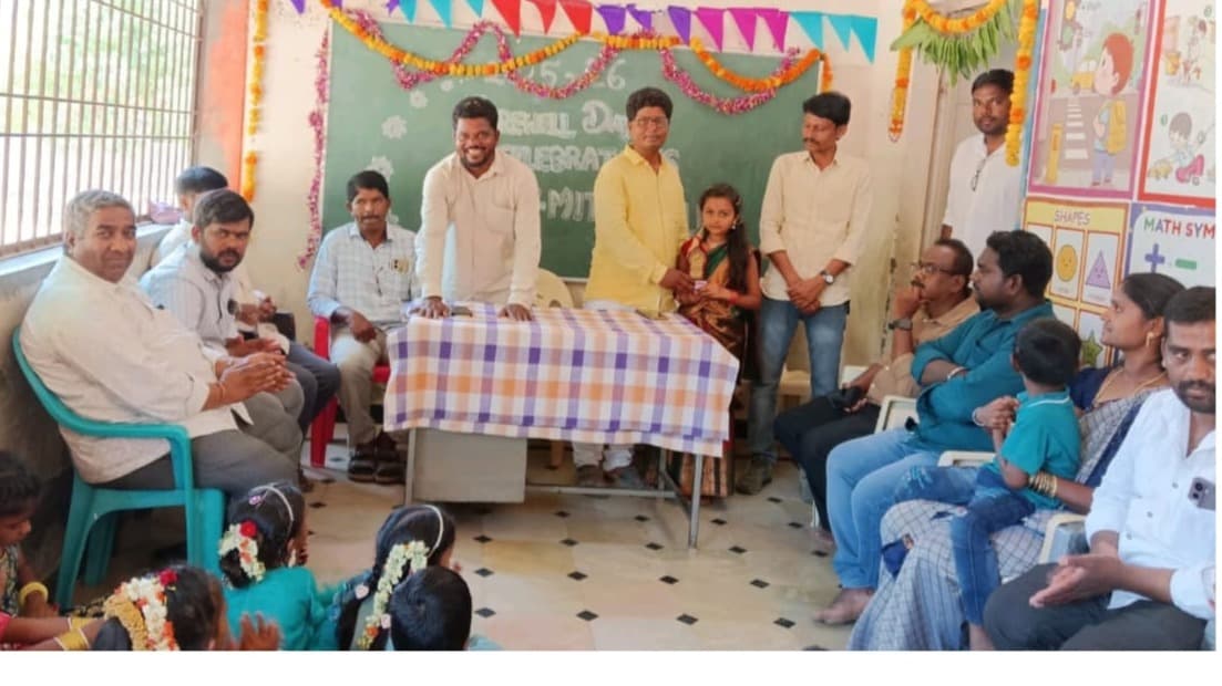 వి.మిట్టపల్లి పాఠశాలలో ఘనంగా వార్షికోత్సవం వేడుకలు