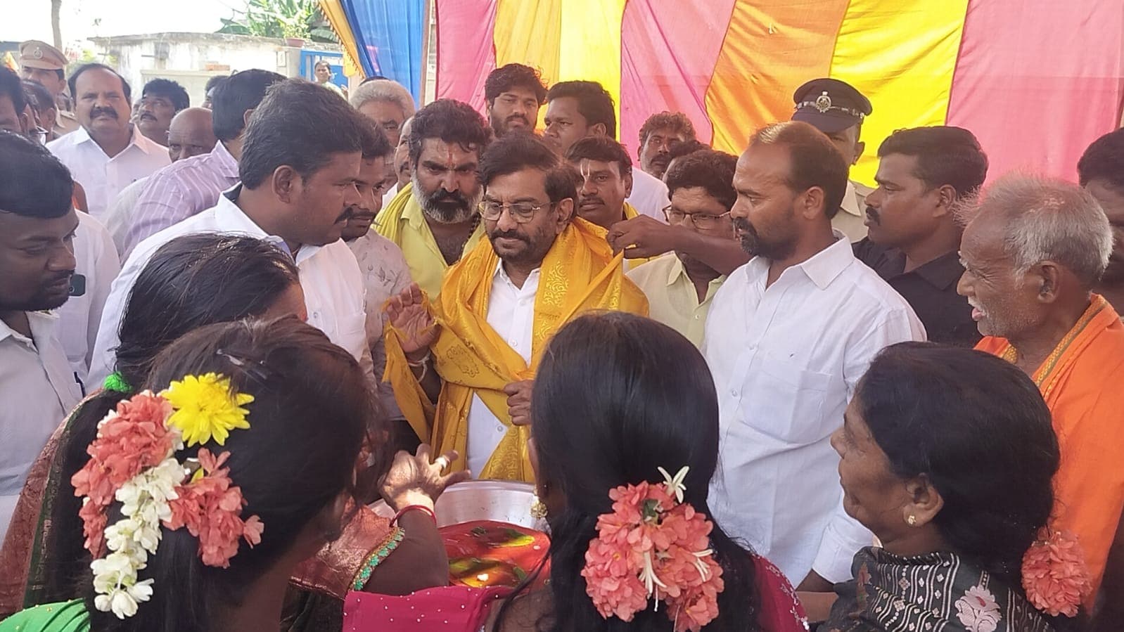 కంటేపల్లిలో శ్రీరాముడిని దర్శించుకున్న ఎమ్మెల్యే సోమిరెడ్డి..