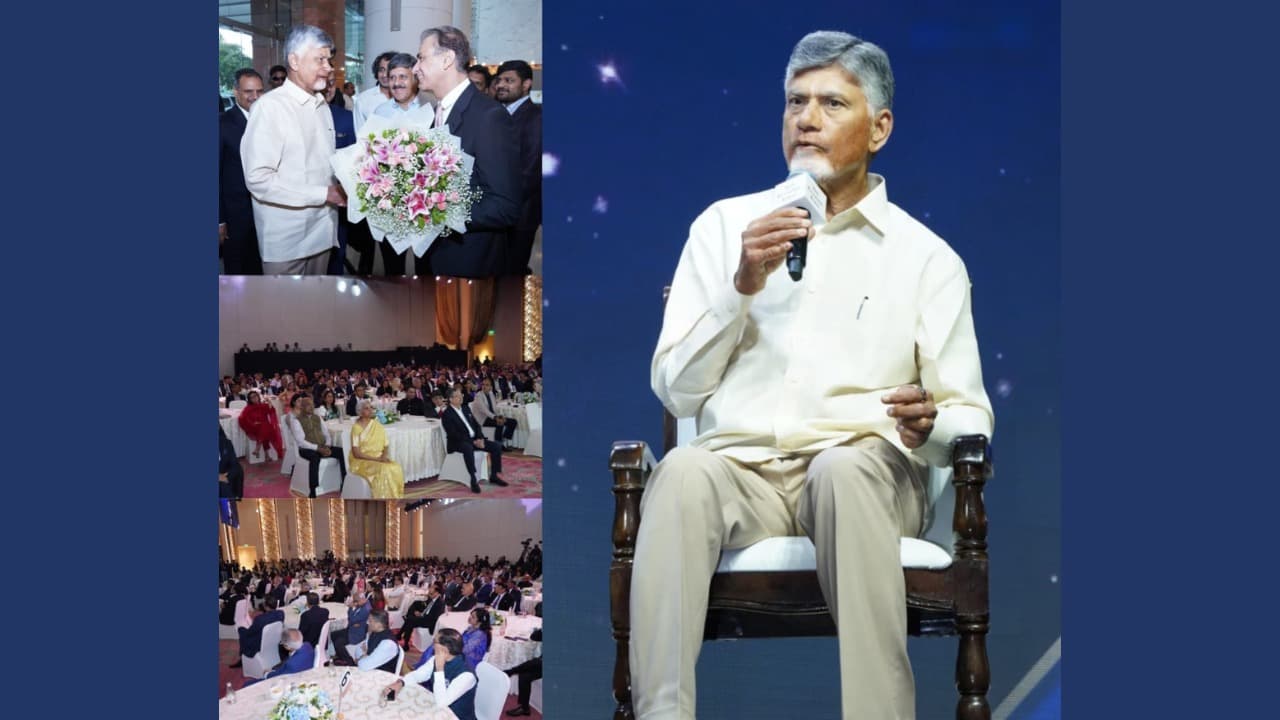 ముంబైలో ఎకనామిక్ టైమ్స్ అవార్డులకు హాజరైన సీఎం చంద్రబాబు