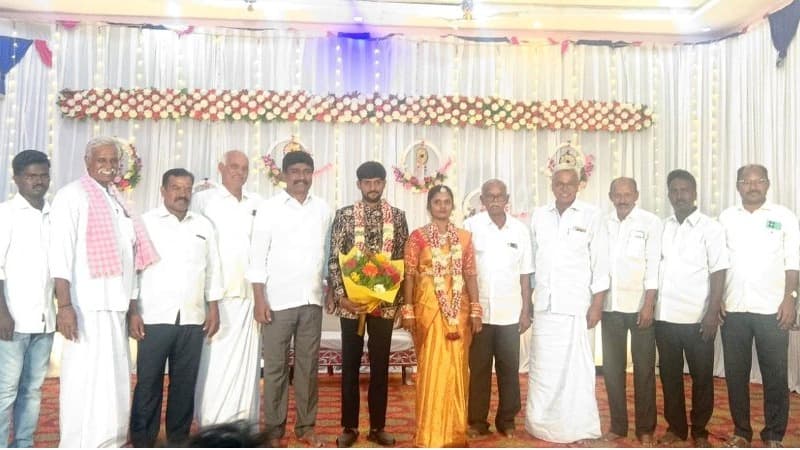 ఆత్మకూరులో వివాహ రిసెప్షన్‌లో పాల్గొన్న బాలాజీ