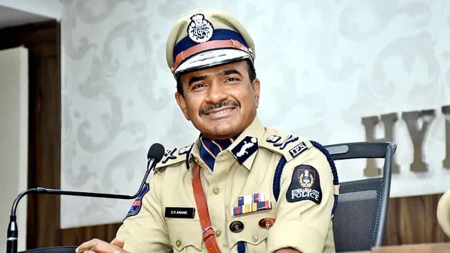 తెలంగాణ తదుపరి డీజీపీగా సీ.వి. ఆనంద్ నియామకం