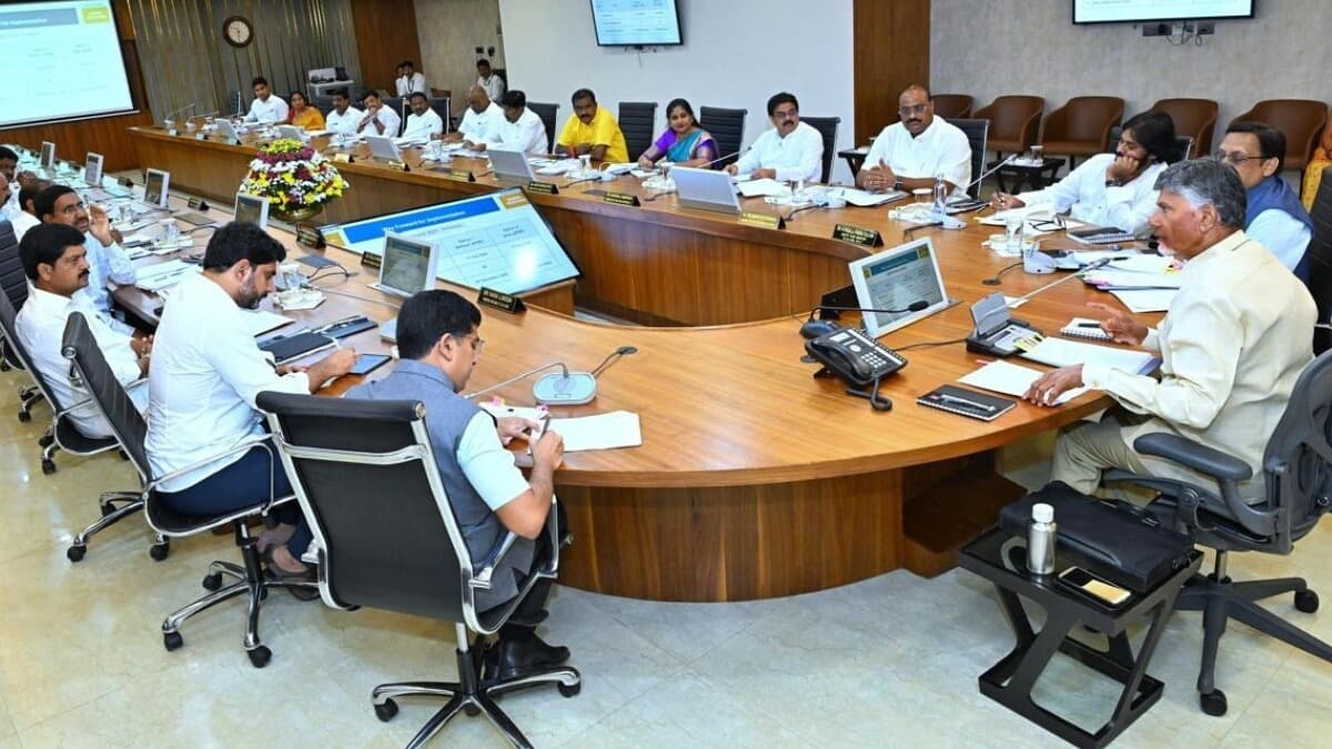 అమరావతిలో సీఎం చంద్రబాబు కేబినెట్ భేటీ