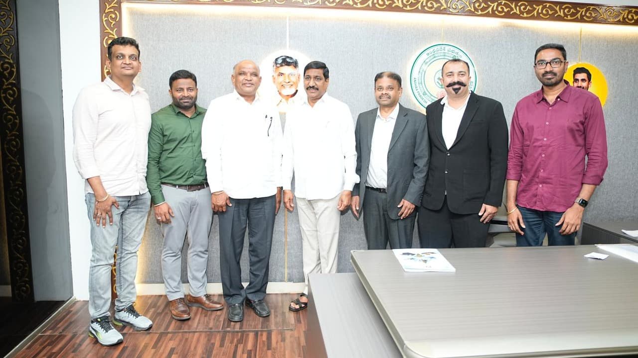 మంత్రి బీసీ జనార్థన్ రెడ్డితో టైటాన్ డిఫెన్స్ గ్రూప్ భేటీ