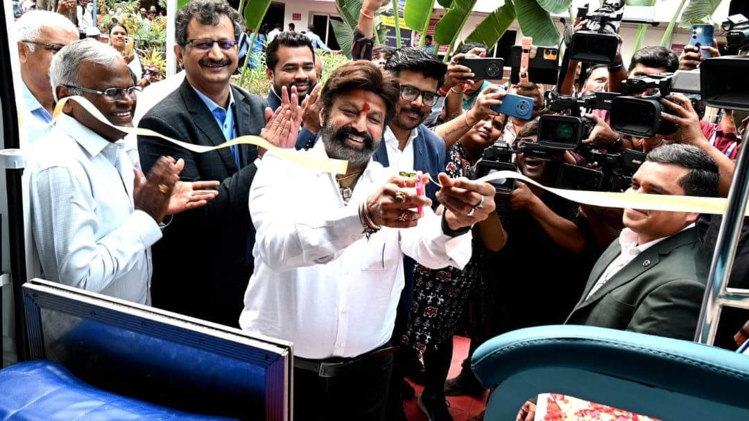 అమరావతిలో రూ.750 కోట్ల బసవతారకం క్యాన్సర్ ఆసుపత్రి ప్రారంభించిన బాలకృష్ణ