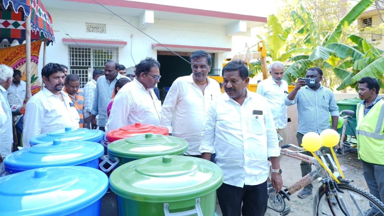 గ్రామాల్లో పచ్చదనం–పరిశుభ్రతపై కూటమి ప్రత్యేక దృష్టి : మంత్రి డోలా శ్రీ బాల వీరాంజనేయస్వామి