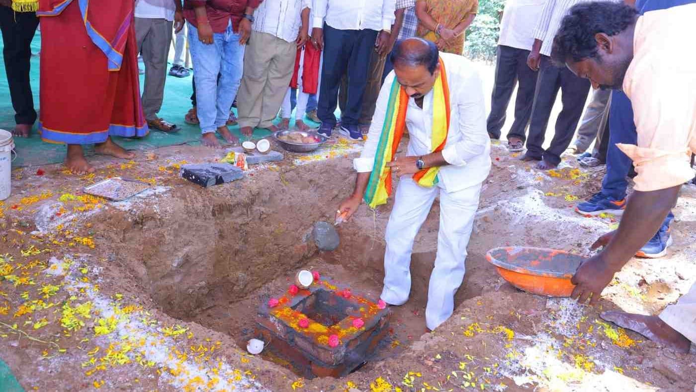 రామకృష్ణాపురంలో హెల్త్ సెంటర్ శంకుస్థాపన