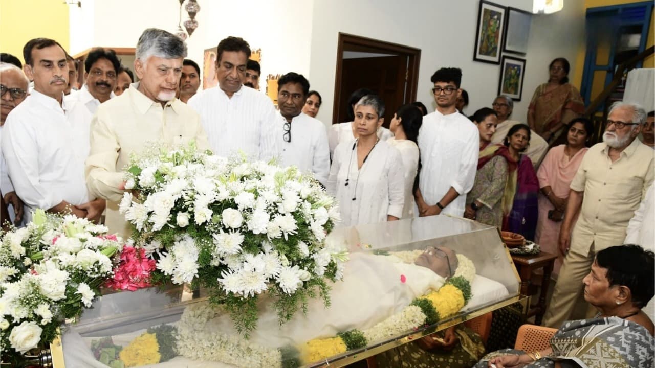 జీఎన్ నాయుడుకు సీఎం చంద్రబాబు నివాళి..