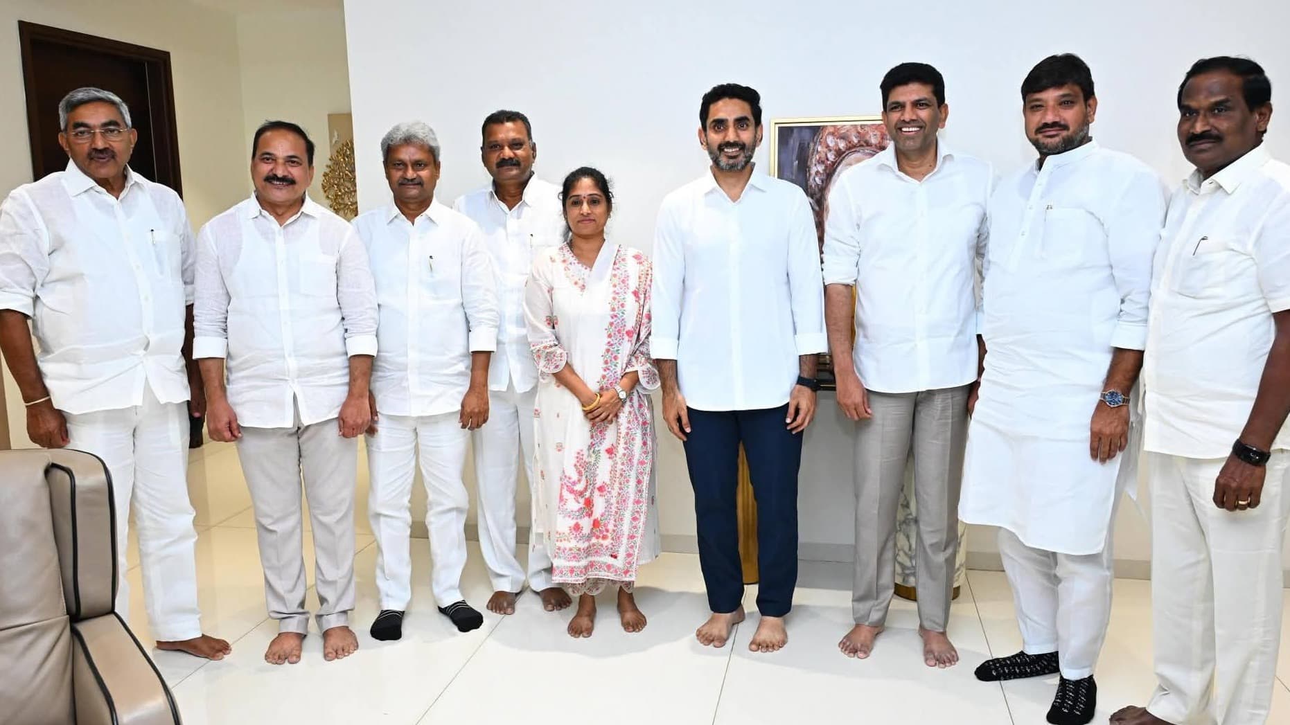 గుంటూరు టీడీపీ నేతల ఆత్మీయ విందు సమావేశం..