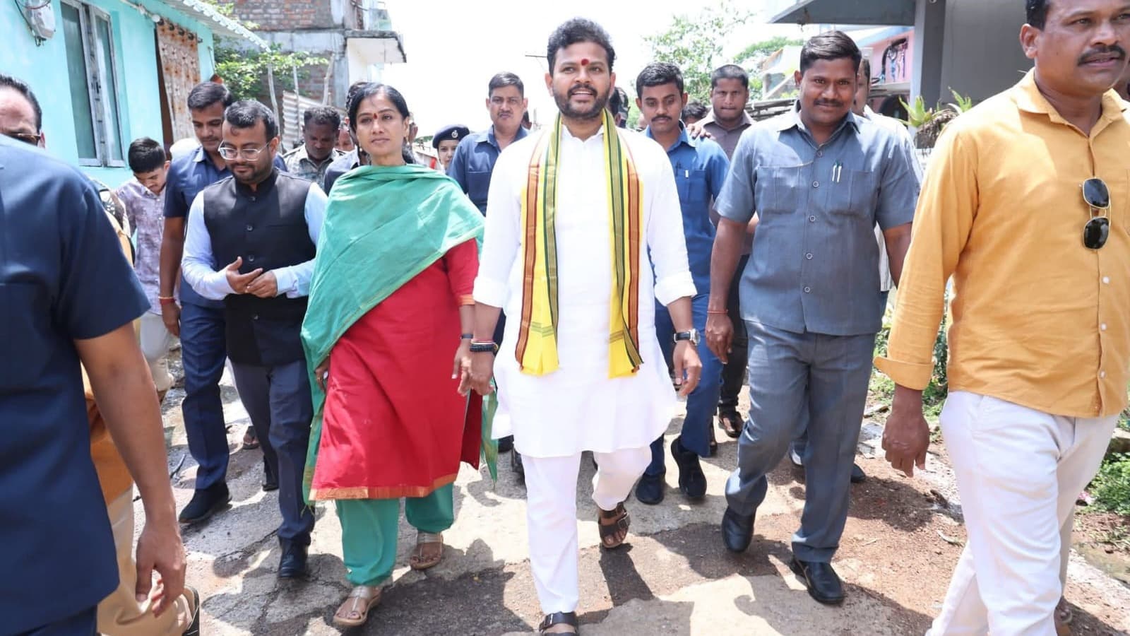 పలాస–ఇచ్చాపురం నియోజకవర్గాల్లో కేంద్ర మంత్రి రామ్మోహన్ నాయుడు సుడిగాలి పర్యటన