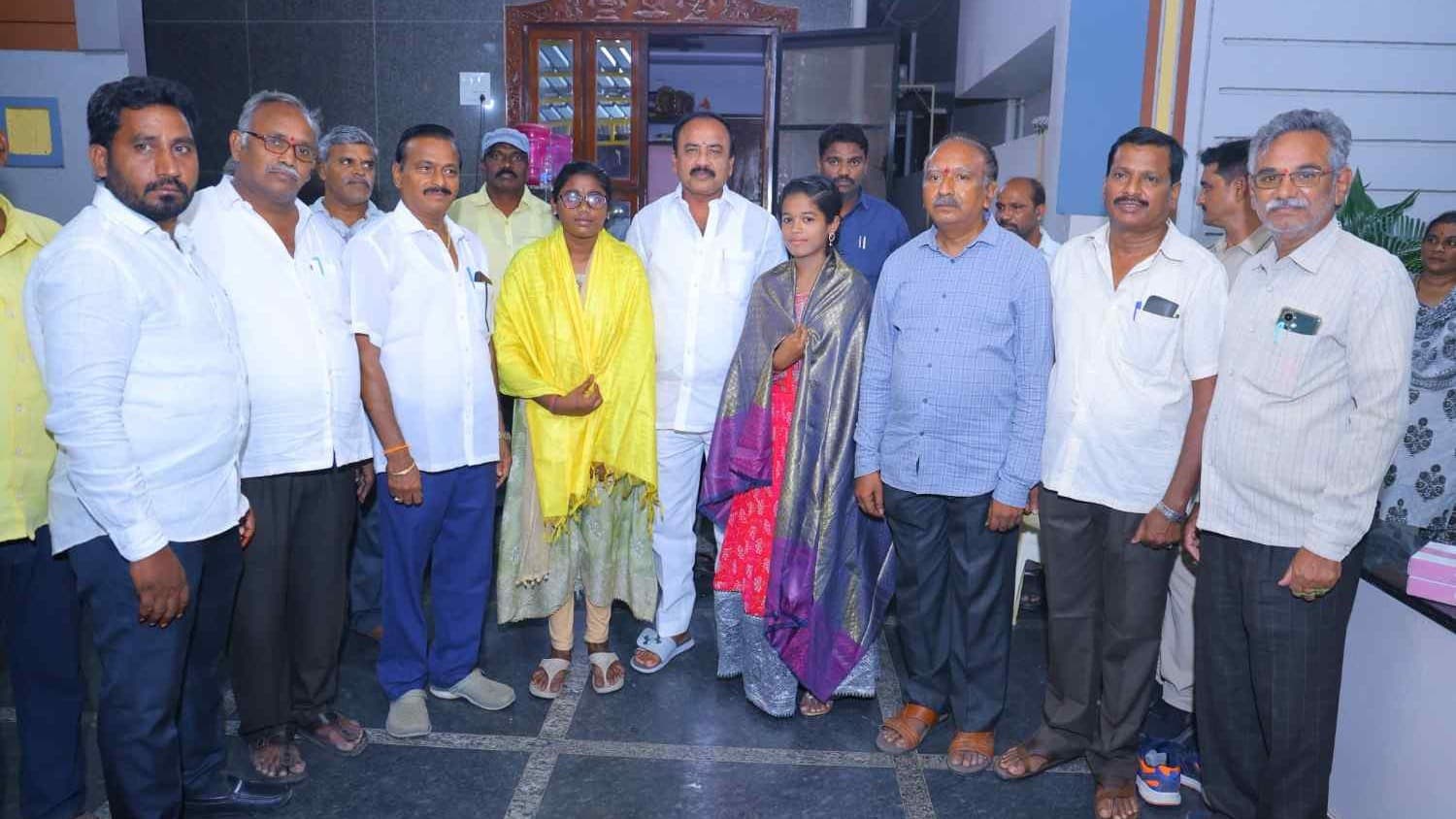 పదవ తరగతి ఫలితాలలో అద్భుత ప్రతిభ : ఎమ్మెల్యే మద్దులూరి