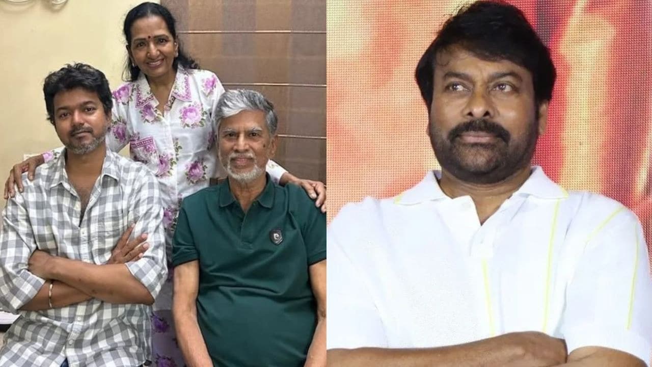 చిరంజీవికి సూపర్ హిట్స్ ఇచ్చిన విజయ్ తండ్రి