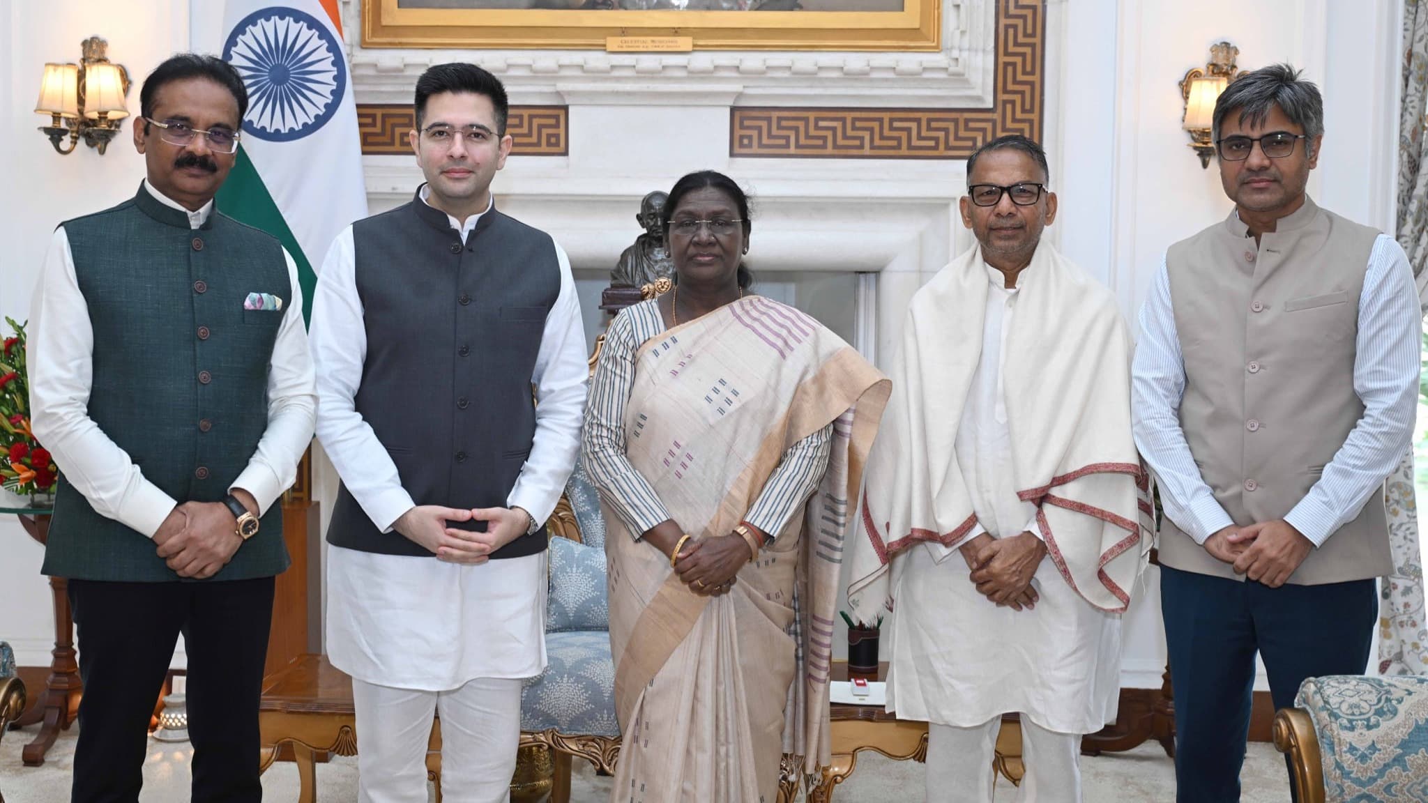 ఆప్ కక్షపూరిత రాజకీయాలపై రాష్ట్రపతికి ఫిర్యాదు చేసిన రాఘవ్ చడ్డా