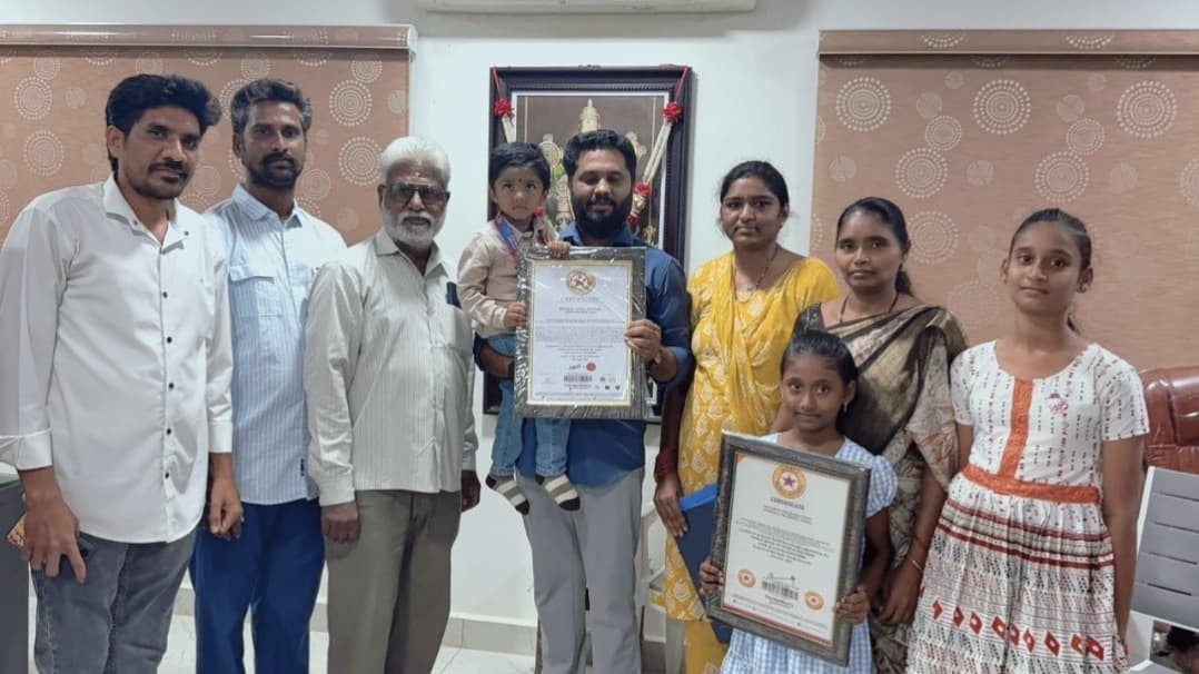 వరల్డ్ రికార్డ్స్ లోకి రెండున్నర ఏళ్ల మౌర్య