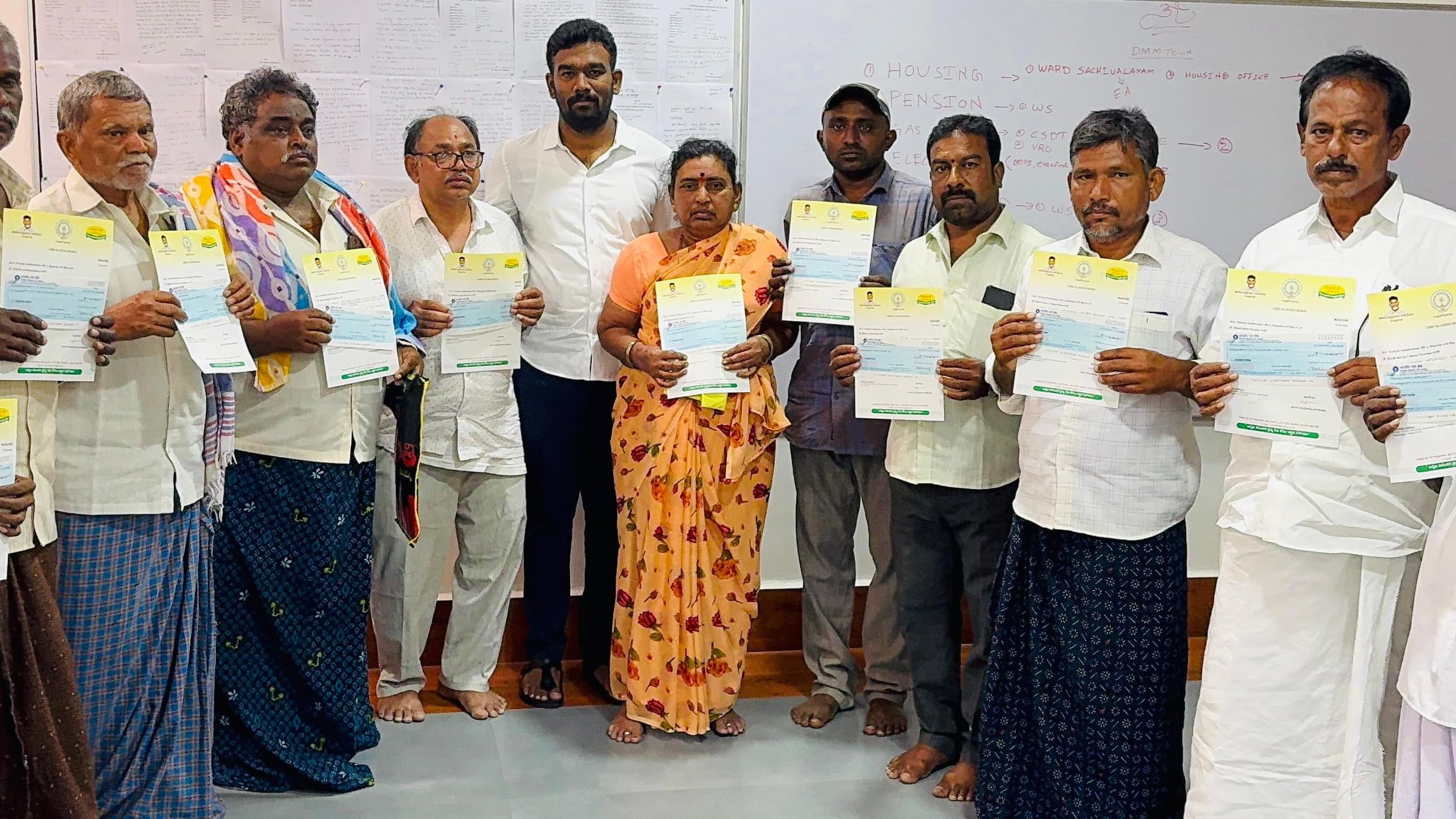 ధర్మవరం నియోజకవర్గంలో రూ.2.40 కోట్ల సీఎం రిలీఫ్ ఫండ్ చెక్కుల పంపిణీ