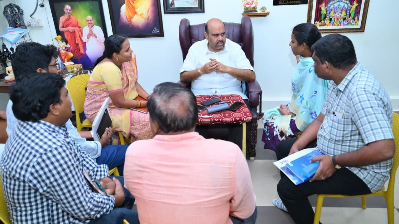 NCC సంస్థ వారు త్వరలోనే పనులు ప్రారంభించనున్నారు : బేబీనాయన