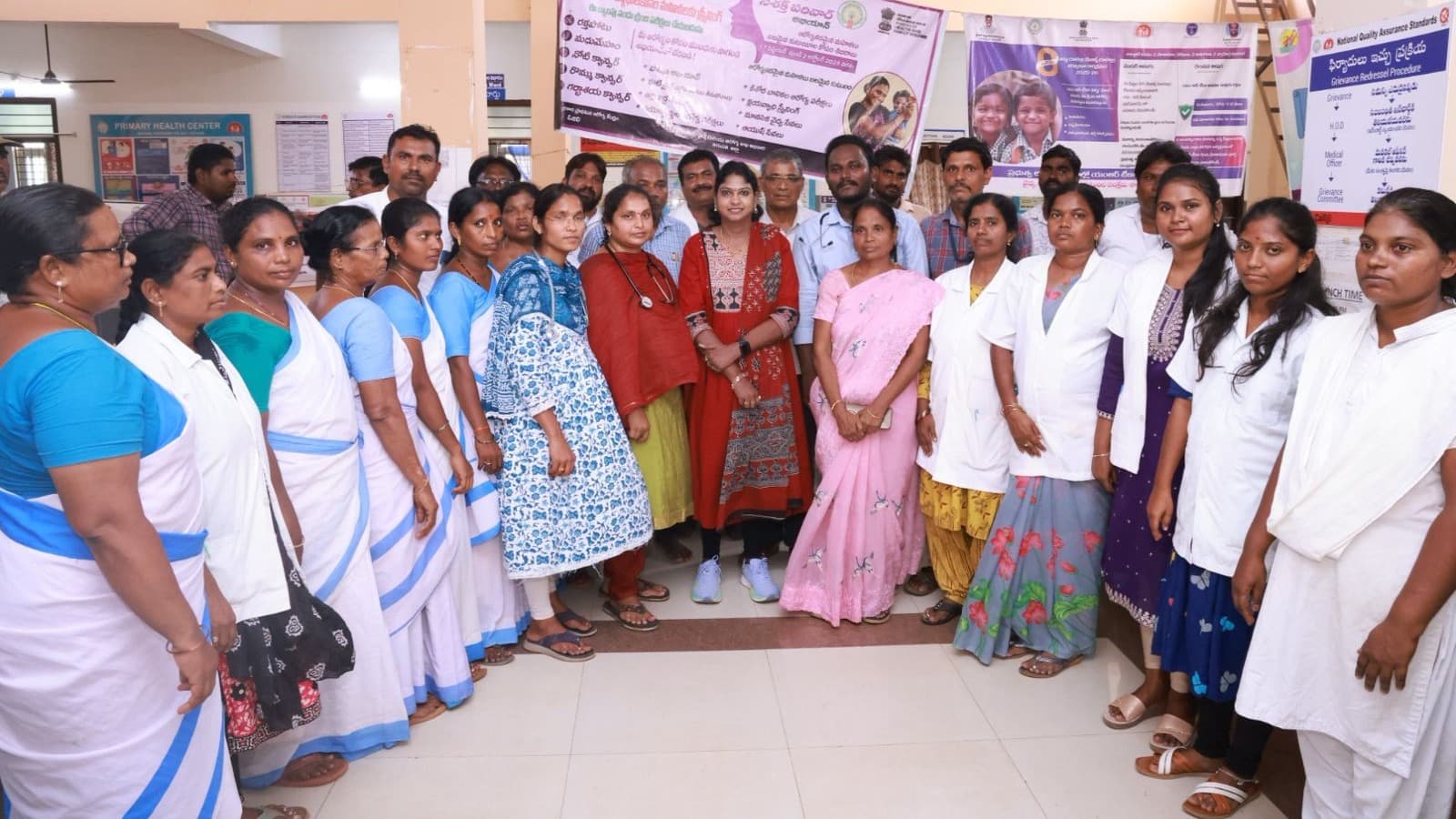ప్రాథమిక ఆరోగ్య కేంద్రాన్ని ఆకస్మికంగా తనిఖీ చేసిన ఎమ్మెల్యే డాక్టర్ నెలవల విజయశ్రీ