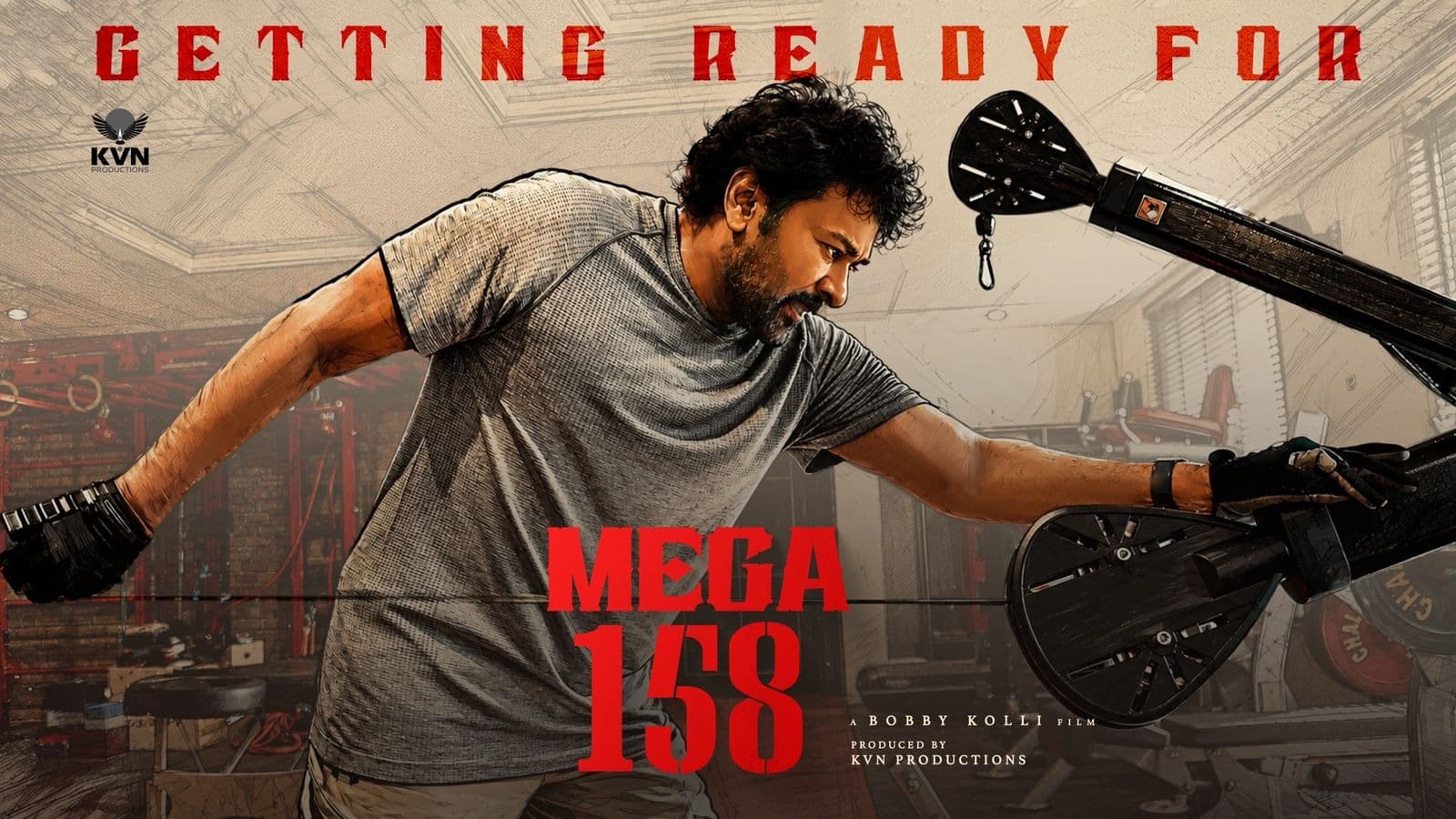 జిమ్‌లో చిరంజీవి వర్కౌట్స్ వీడియో వైరల్