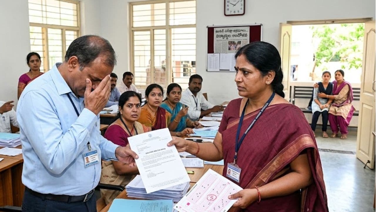 6 మార్కుల నుంచి 60కి పెరిగిన మార్కులు, లెక్చరర్‌పై చర్యలు