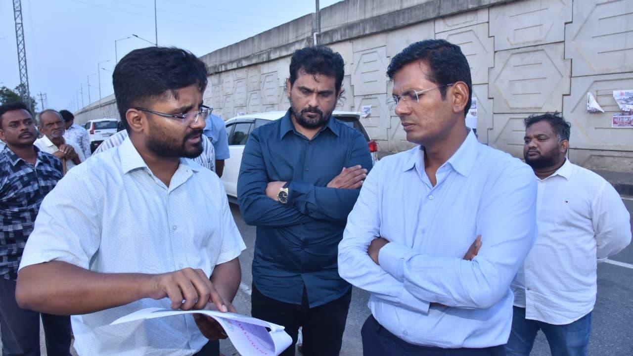 విమానాశ్రయ పనులు వేగం పెంచాలని ఏపీఐఐసీ ఎండీ దినేష్ కుమార్ ఆదేశం
