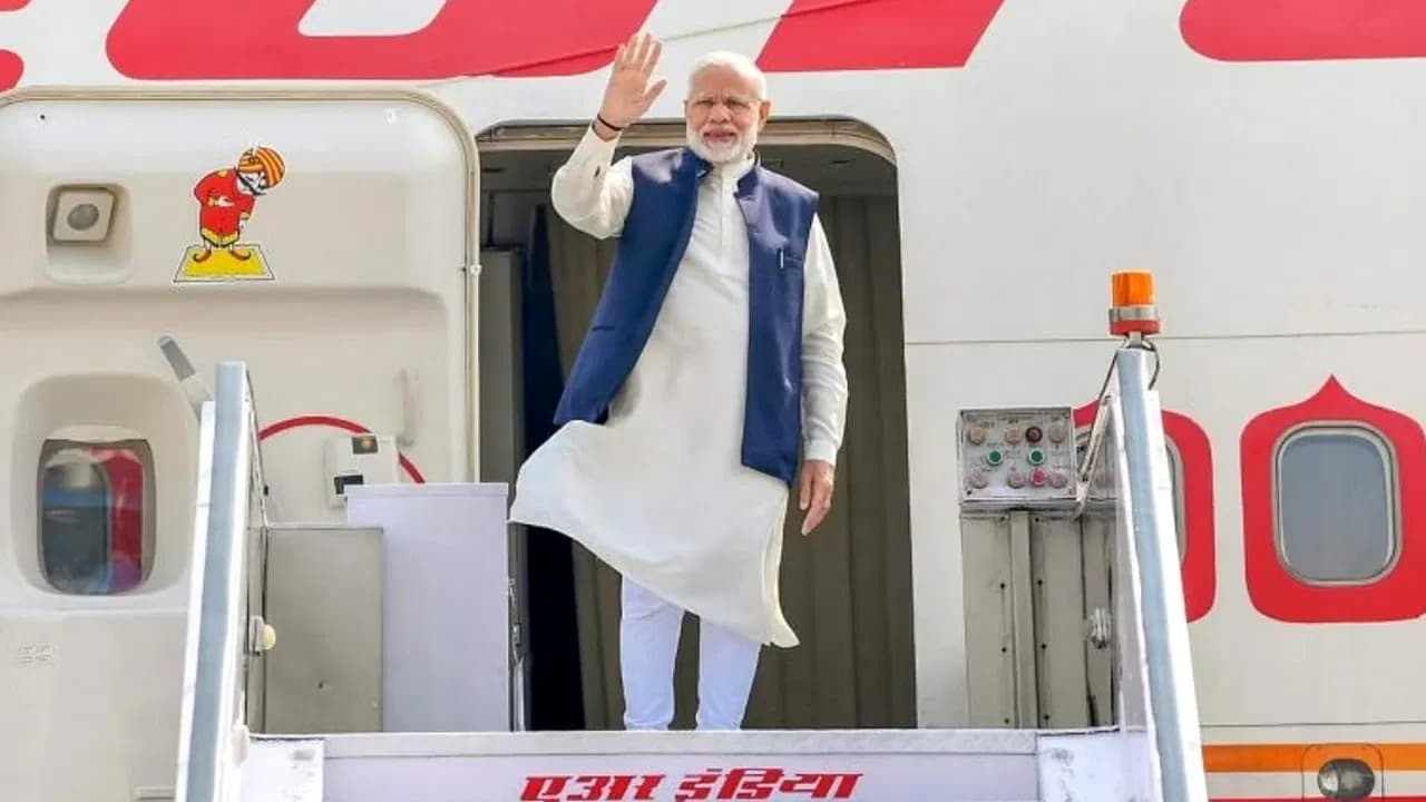 ఐదు దేశాల పర్యటన ముగించి నేడు భారత్‌కు మోదీ