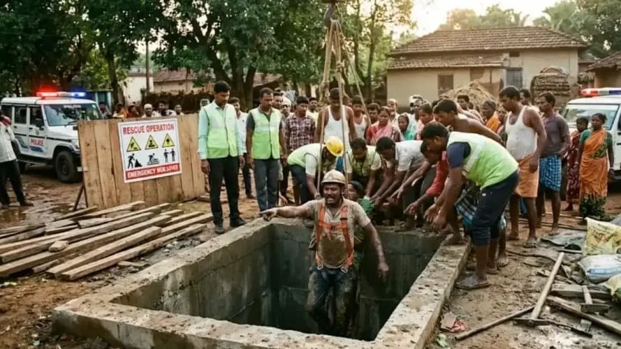 సెప్టిక్ ట్యాంక్ ప్రమాదంలో ఆరుగురు మృతి