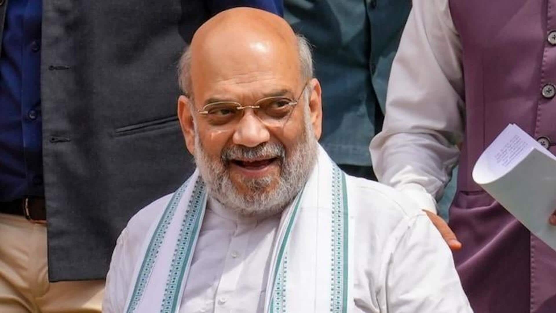 గుజరాత్‌లో కేంద్రమంత్రి అమిత్ షా పర్యటన