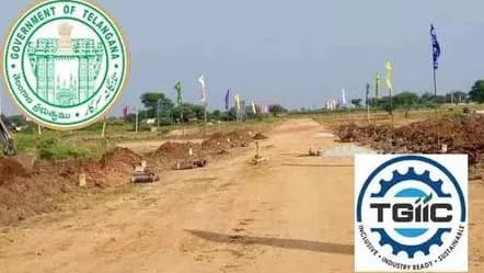 టీజీఐఐసీ భూముల వేలంలో రికార్డు ధర
