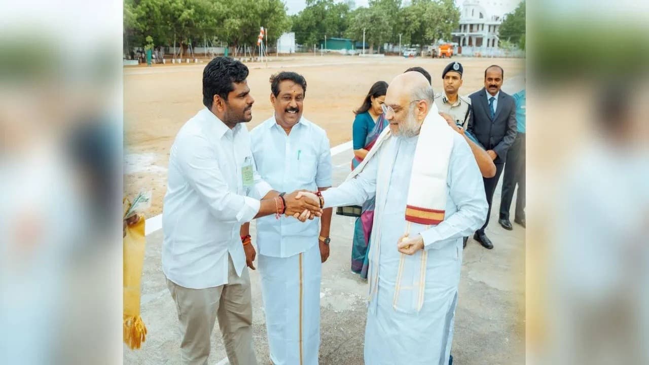 అమిత్‌షాను కలిసిన అన్నామలై.. రాజీనామా లేఖ సమర్పణ, కానీ ఆమోదం పెండింగ్