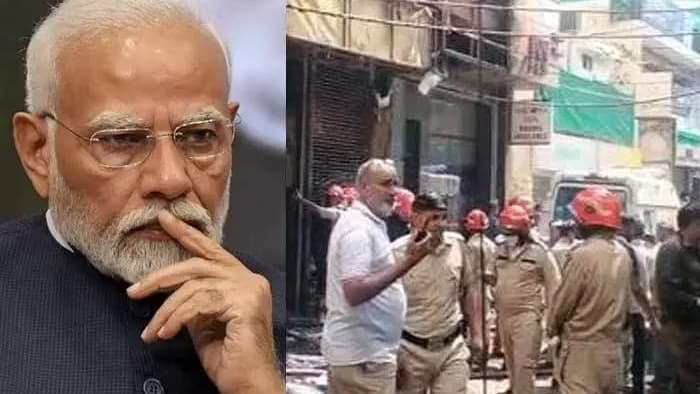 ఢిల్లీ అగ్నిప్రమాదం విషాదం.. మృతుల కుటుంబాలకు ఆర్థిక సాయం ప్రకటించిన ప్రధాని మోదీ